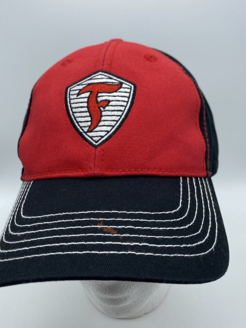 Firestone Logo Bland Red Cap Hat Snap-back K-Products - Picture 3 of 10